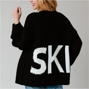 Black and White Women's Sweater